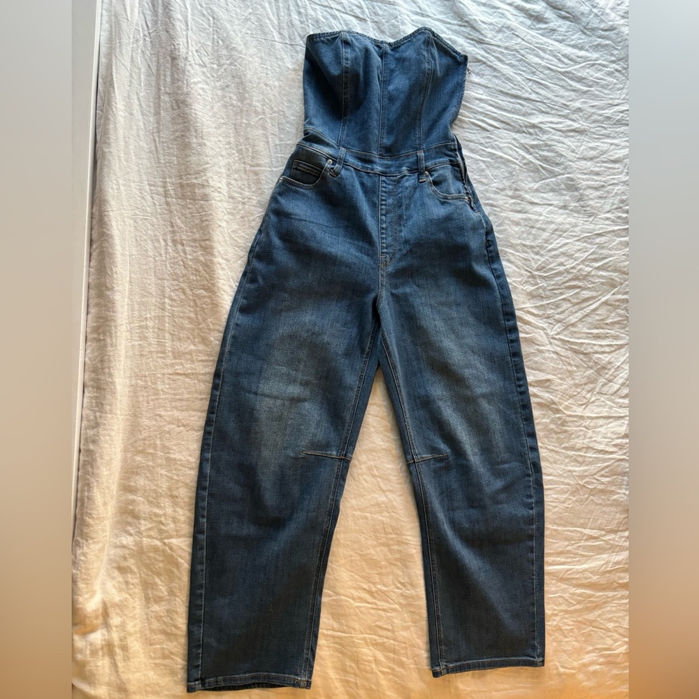 Forever 21 Denim Jumpsuit